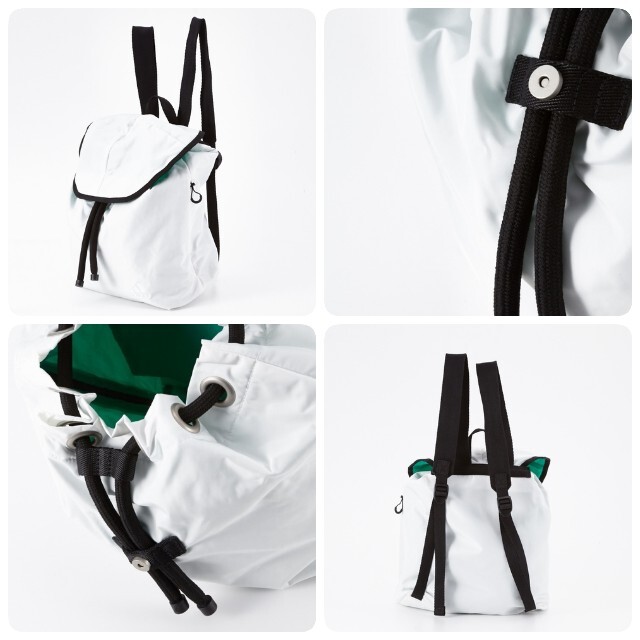 adidas(アディダス)のadidas MOUSSY コラボ リュック ホワイト レディースのバッグ(リュック/バックパック)の商品写真