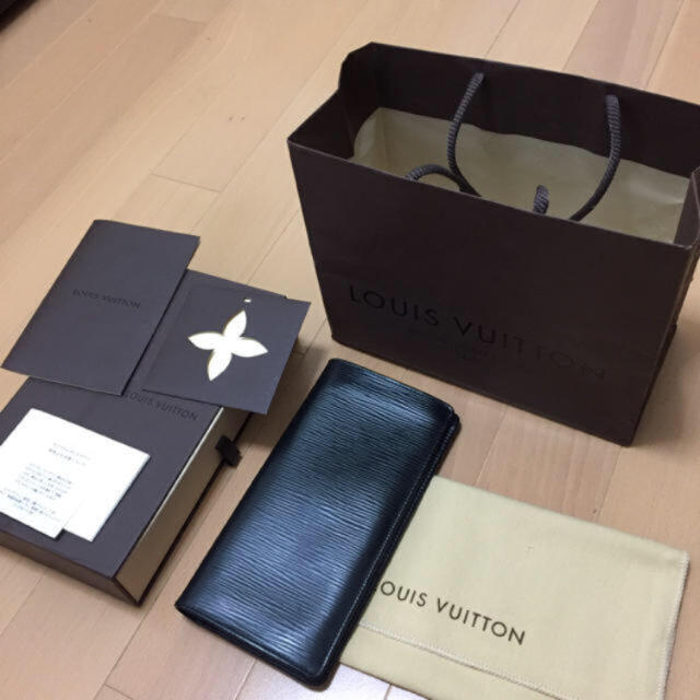 LOUIS VUITTON(ルイヴィトン)の【美品】LOUIS VUITTON 長財布 メンズのファッション小物(長財布)の商品写真