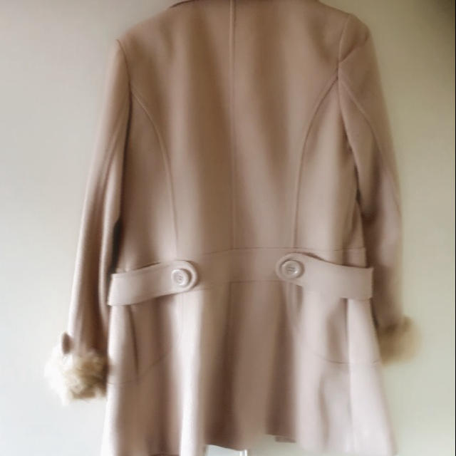 ファー付♥︎コート レディースのジャケット/アウター(ロングコート)の商品写真