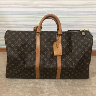 ルイヴィトン(LOUIS VUITTON)のルイヴィトン  キーポル55  モノグラム　ボストンバッグ(ボストンバッグ)