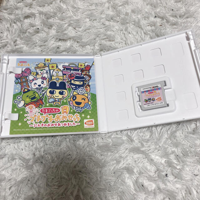 BANDAI(バンダイ)のたまごっちのプチプチおみせっち ～にんきのおみせあつめました～ 3DS エンタメ/ホビーのゲームソフト/ゲーム機本体(携帯用ゲームソフト)の商品写真