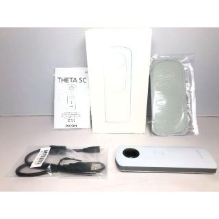 リコー(RICOH)の新同品 RICOH THETA SC ホワイト(コンパクトデジタルカメラ)