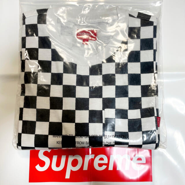 Supreme Checker Pocket Tee