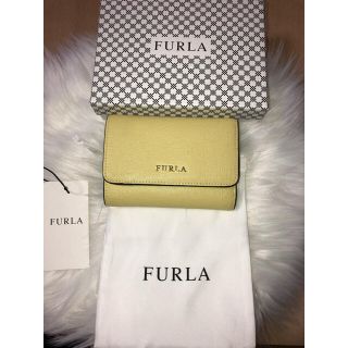 フルラ(Furla)のFURLA ☆新品未使用☆ 折り財布　レディース　黄色　イエロー(財布)