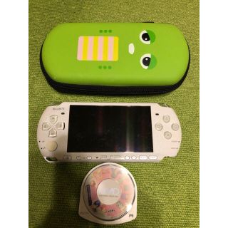 プレイステーションポータブル(PlayStation Portable)のpsp3000 パールホワイト(携帯用ゲーム機本体)