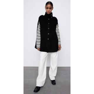 ザラ(ZARA)のZARA  完売 20-21AW ニットケープ(その他)