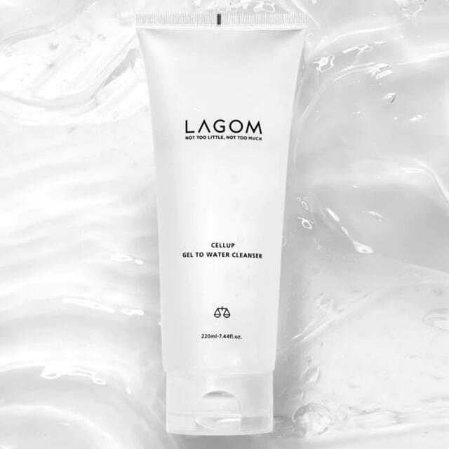 LAGOM(ラーゴム)のLAGOM ラゴム ジェルトゥウォーター クレンザー 220ml 1本 朝洗顔 コスメ/美容のスキンケア/基礎化粧品(クレンジング/メイク落とし)の商品写真