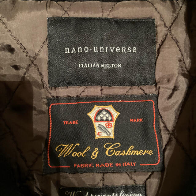 nano・universe(ナノユニバース)のナノユニバース　カシミア　ウール　ダッフルコート メンズのジャケット/アウター(ダッフルコート)の商品写真