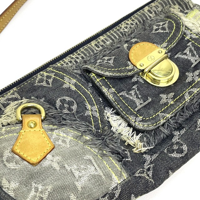 正規逆輸入品 LOUIS VUITTON ルイヴィトン モノグラムデニム パッチ ...