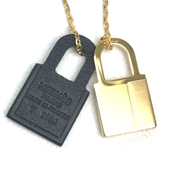 エルメス HERMES オーケリー PM カデナ ペンダント ネックレス ヴォー