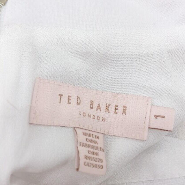 TED BAKER テッドベイカー 花柄 半袖 膝丈 ワンピース サイズ1