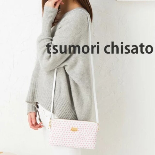 TSUMORI CHISATO(ツモリチサト)のツモリチサトキャリー お財布ショルダー 手書きドット レディースのファッション小物(財布)の商品写真