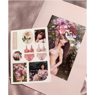 ピーチジョン(PEACH JOHN)の田中みな実さんの限定LOOK BOOK&オリジナルステッカー(女性タレント)