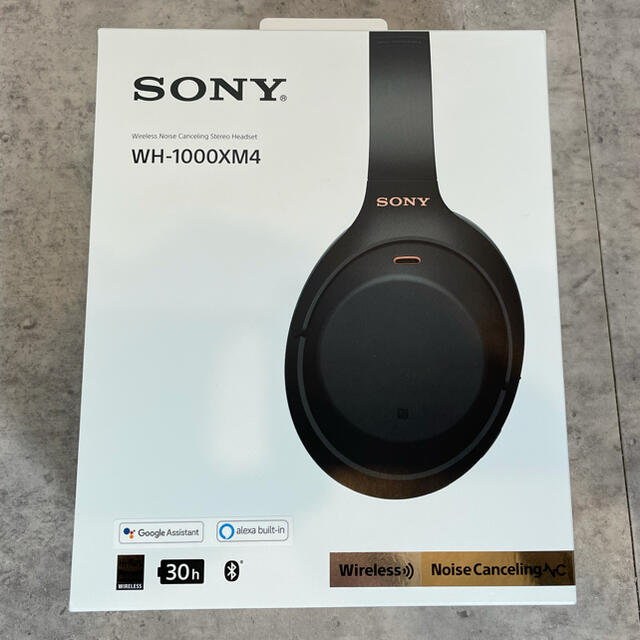 SONY(ソニー)の【美品】SONY WH-1000XM4 スマホ/家電/カメラのオーディオ機器(ヘッドフォン/イヤフォン)の商品写真