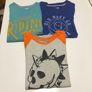 オールドネイビー(Old Navy)のロンTシャツ　150 cm 3枚セット　OLD NAVY(Tシャツ/カットソー)