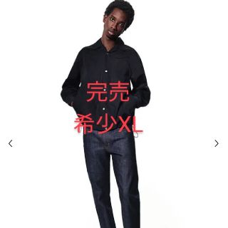 ユニクロ(UNIQLO)のUNIQLO ジルサンダーコラボスーピマコットンオーバーサイズシャツブルゾン(シャツ)