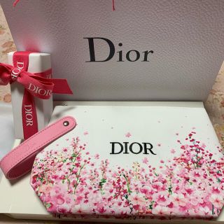 クリスチャンディオール(Christian Dior)のみみ様専用《💄新品🌸》ディオール　ポーチ　花柄　桜柄(ポーチ)