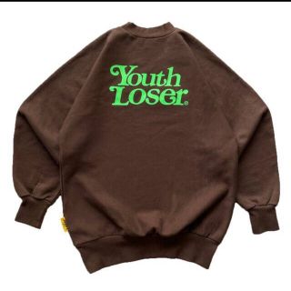 ジーディーシー(GDC)のYOUTH LOSER ORIGINAL BODY (BROWN)(スウェット)