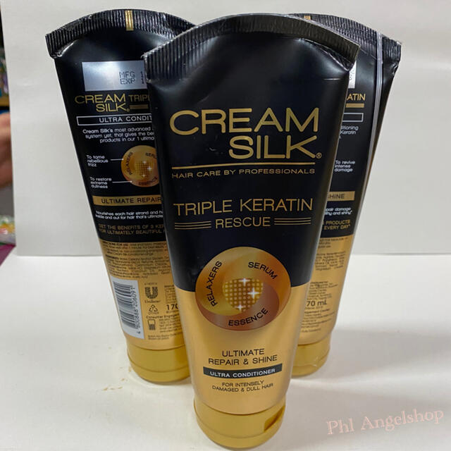 Unilever(ユニリーバ)の新品　CREAM SILK 170ml クリームシルク　コンディショナー コスメ/美容のヘアケア/スタイリング(コンディショナー/リンス)の商品写真