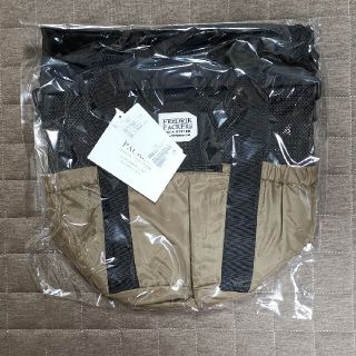 ユナイテッドアローズ(UNITED ARROWS)のfredrikpackers SC NEW 巾着 2WAYバッグ モカ ☆新品☆(ショルダーバッグ)