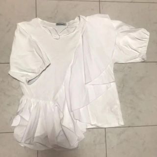 ザラ(ZARA)のZARA トップス(Tシャツ(半袖/袖なし))