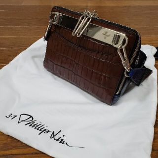 スリーワンフィリップリム(3.1 Phillip Lim)のACO様専用【3.1Phillip lim】型押しショルダーバッグ☆美品!!!(ショルダーバッグ)