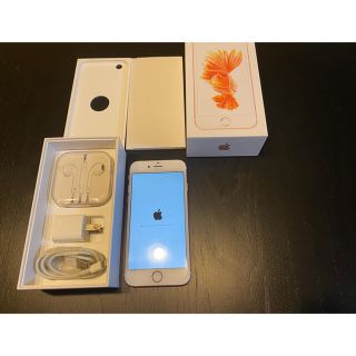 アイフォーン(iPhone)のiPhone6s simフリー 32GB ローズゴールド 中古(スマートフォン本体)