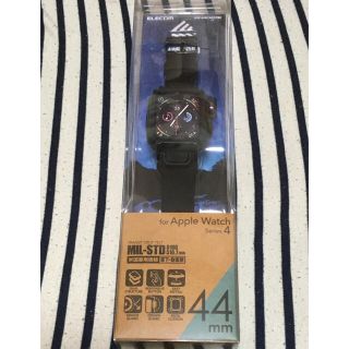 エレコム(ELECOM)のAppleWatchバンドケース [ 44mm ]AW-44BCNESTBK(モバイルケース/カバー)