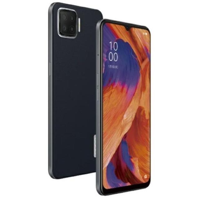 OPPO A73 ネービーブルー モバイル SIMフリー 新品未開封 www ...