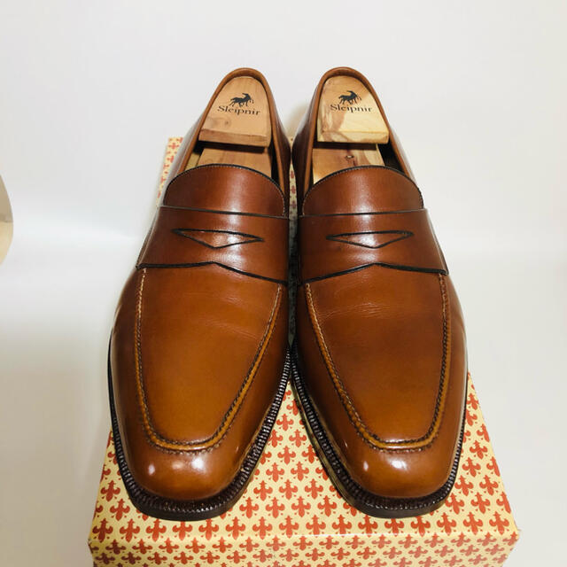 JOHN LOBB(ジョンロブ)の[新品] [サイズ7.5]シルヴァノラッタンジ ローファー　定価32万円 メンズの靴/シューズ(ドレス/ビジネス)の商品写真