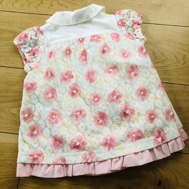 Combi mini(コンビミニ)の☆新品 未使用☆ コンビミニ ワンピース 60-70 キッズ/ベビー/マタニティのベビー服(~85cm)(ワンピース)の商品写真