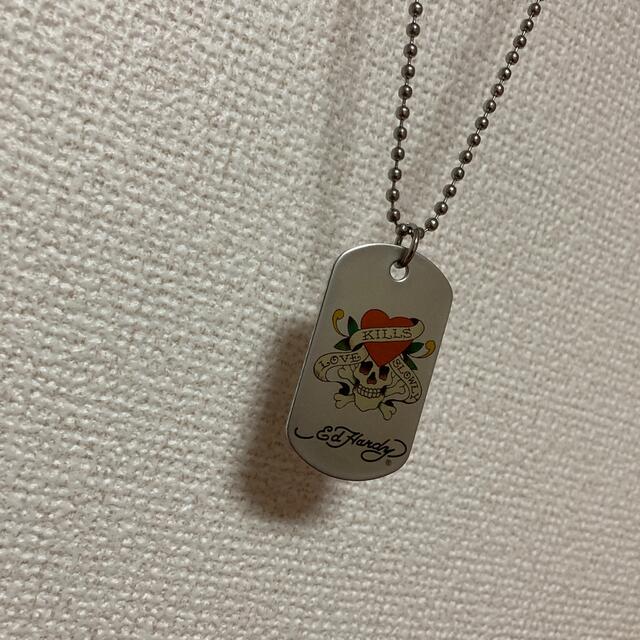 Ed Hardy(エドハーディー)のエドハーディ　ドックタグ メンズのアクセサリー(ネックレス)の商品写真