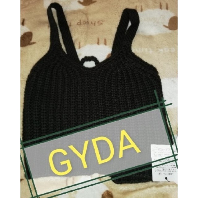 GYDA(ジェイダ)のGYDA 　ニットキャミソール　新品 レディースのトップス(キャミソール)の商品写真