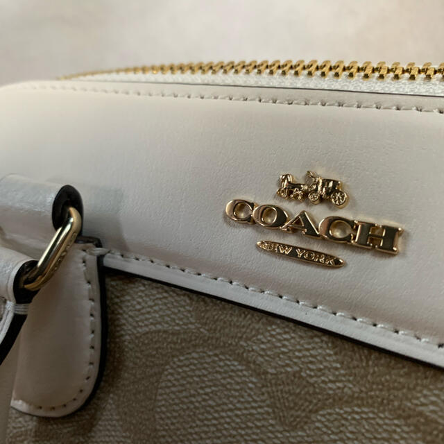 COACH - 値下げ!COACH コーチ シグネチャー ミニボストン ショルダー