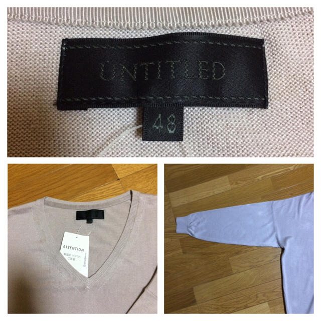 UNTITLED(アンタイトル)の大きいサイズ✧︎新品✧︎UNTITLED♥︎ニット 48 レディースのトップス(ニット/セーター)の商品写真