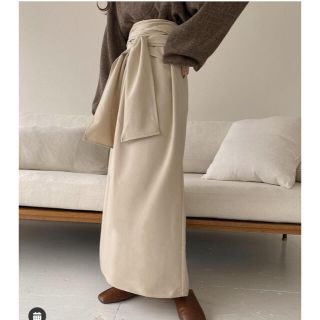 トゥデイフル(TODAYFUL)のlawgy original wrap skirt(ロングスカート)