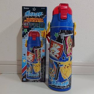 ポケモン(ポケモン)のポケモン 新品 580ml ロック付ワンプッシュダイレクトボトル(水筒)