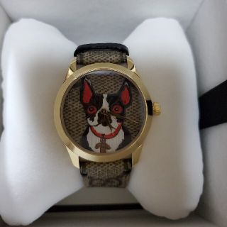 グッチ(Gucci)のGUCCI Gタイムレス 腕時計 犬　新品未使用！(腕時計)