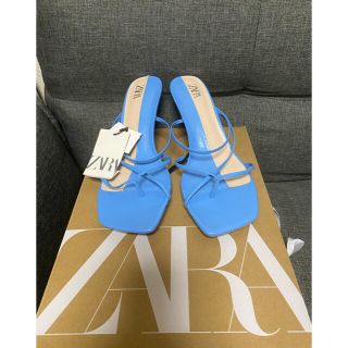 ザラ(ZARA)のZARAストラップハイヒールサンダル(ハイヒール/パンプス)