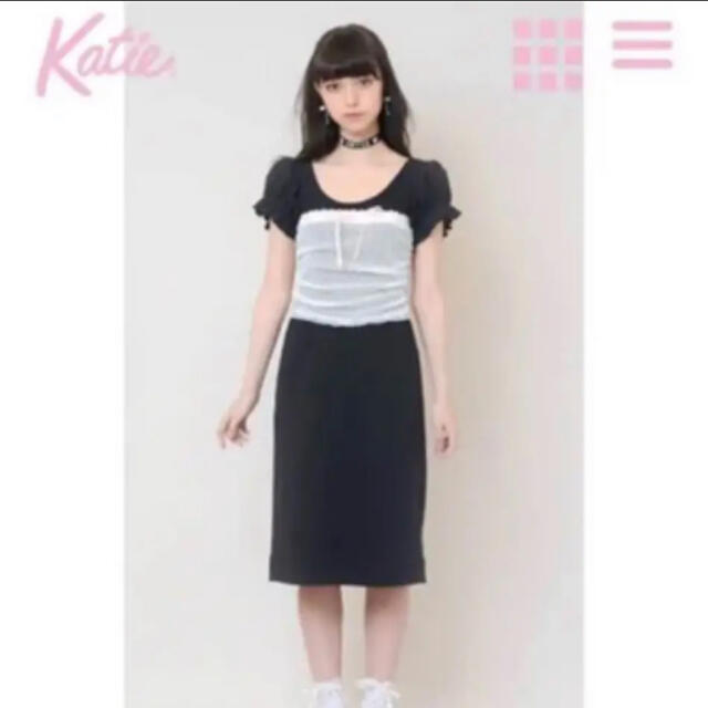 Katie(ケイティー)のKatie パフワンピース レディースのワンピース(ひざ丈ワンピース)の商品写真