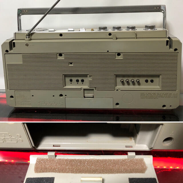 SONY　ソニー　エナジー66　ラジカセ　ステレオカセットレコーダーCFS-66