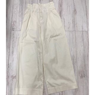 ザラ(ZARA)のハイウエストワイドパンツ(カジュアルパンツ)