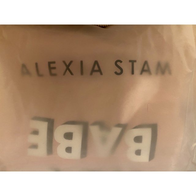 ALEXIA STAM(アリシアスタン)のalexia  stam sandy hot babe ピンク　トレーナー レディースのトップス(トレーナー/スウェット)の商品写真