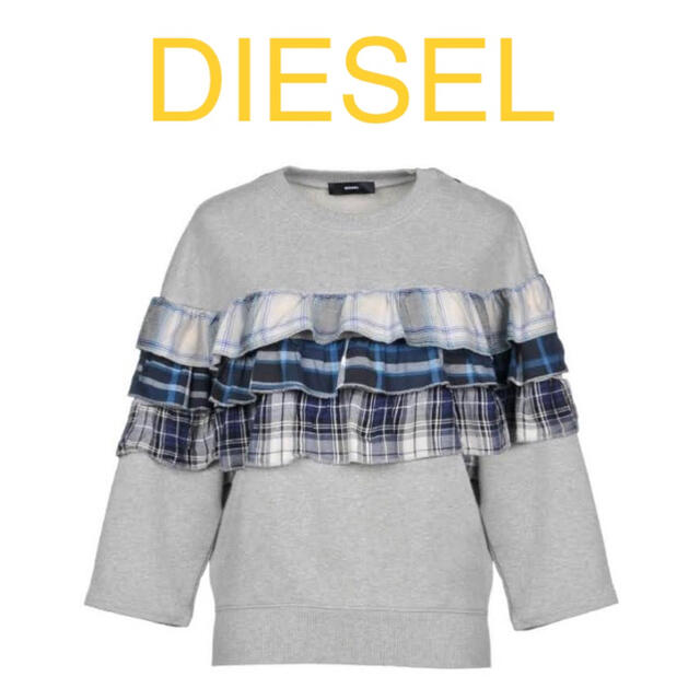 DIESEL(ディーゼル)の美品　ディーゼル　ドルマン　M   スウェット レディースのトップス(トレーナー/スウェット)の商品写真