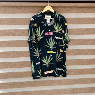 ノーブランド ハワイアンシャツ everyday smoke アロハ マリファナ