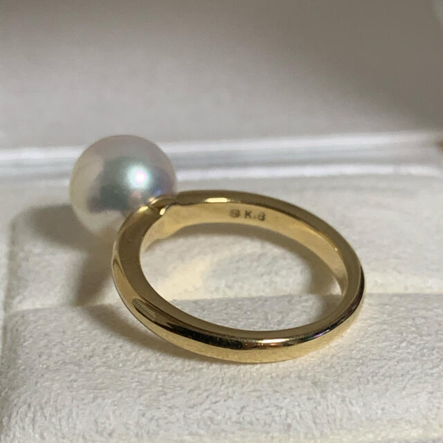 MIKIMOTO - 【ご専用】ミキモトMIKIMOTOパールリング8.mm7号k18の通販