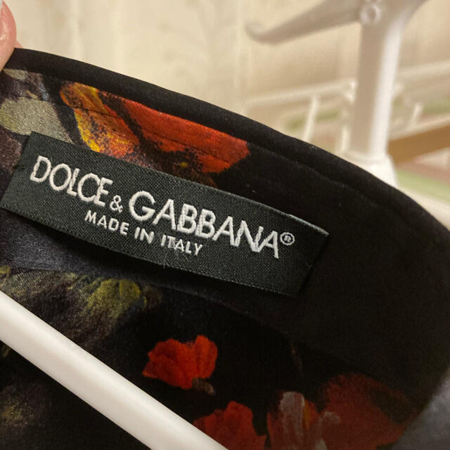 DOLCE&GABBANA(ドルチェアンドガッバーナ)のドルチェ　シルク　シャツ　美品　ジャケット　デニム レディースのトップス(シャツ/ブラウス(長袖/七分))の商品写真