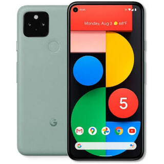 グーグルピクセル(Google Pixel)の黒緑2台(スマートフォン本体)