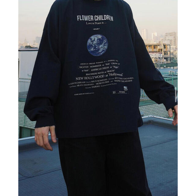 DAIRIKU 21ss "Earth" Thrift L-S Tee