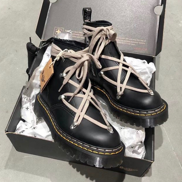 メンズDr.Martens Rick Owens 1460 BEX DS RO ブーツ